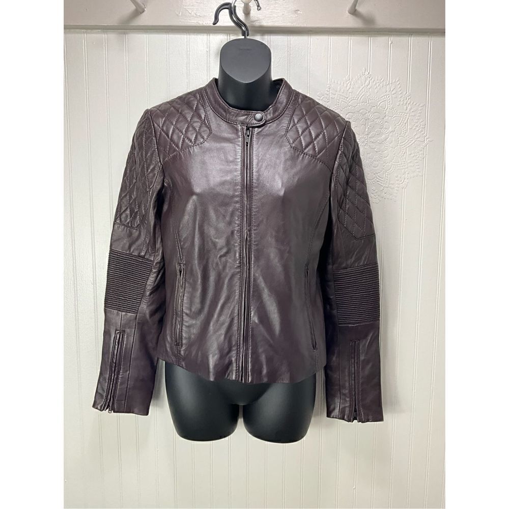 DANIER Leather Moto Jacket